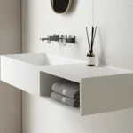 Умывальник Vincea Solid Surface VWB-6S180MW