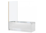 Шторка на ванную Rea Elegant Gold 80 W5601