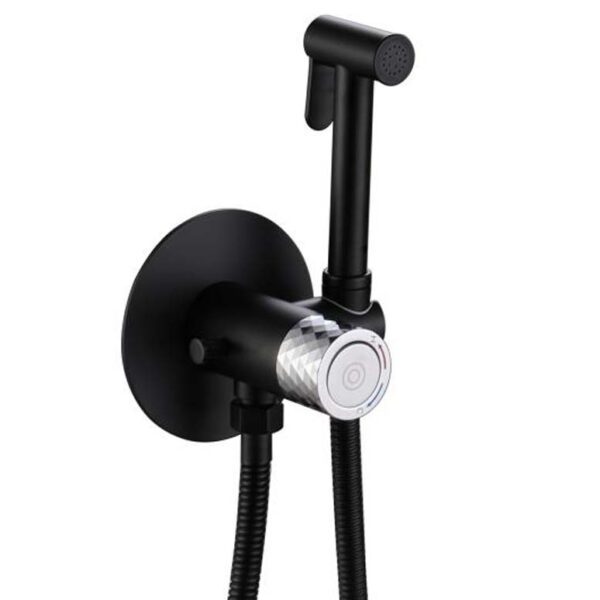 Гигиенический душ Vivi Felice 4515 Cromo-Nero opaco