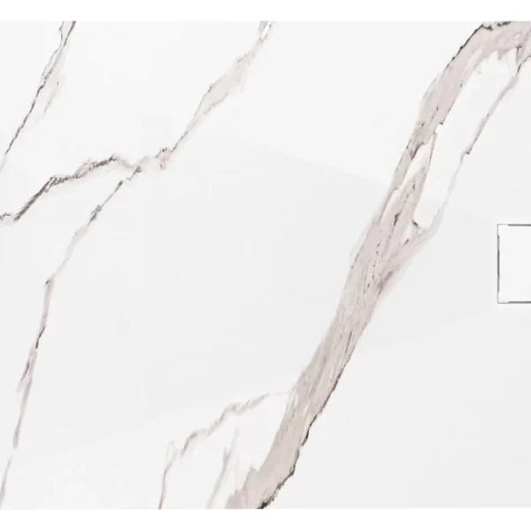 Душевой поддон Rea Magnum Carrara White 80x100 K7004