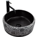 Умывальник Rea Florisa black matt U3307