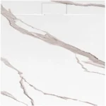 Душевой поддон Rea Bazalt Carrara White 90x90 K7002