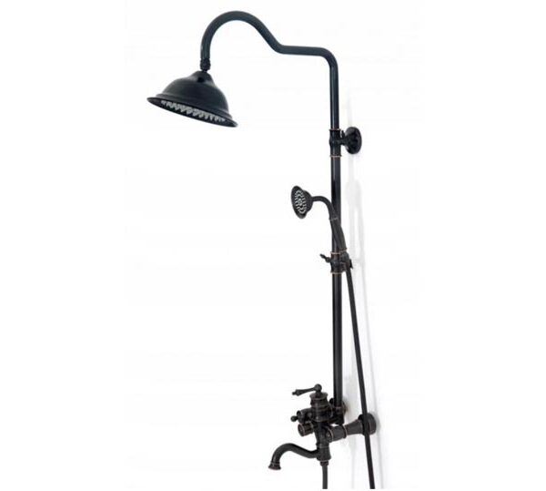 Душевая система Rea Vintage Old Black P2367