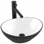 Умывальник Calani Fiesta Black White CAL-00023