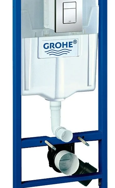 Система инсталляции для унитазов Grohe Rapid SL 38772001 3 в 1 с кнопкой смыва