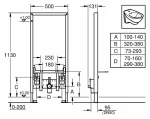 Система инсталляции для биде Grohe Rapid SL 38553001 — изображение 10