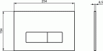 Кнопка смыва механическая Ideal Standard ProSys Oleas M2 R0121JG хром мат — изображение 2
