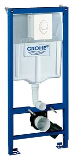 Система инсталляции для унитазов Grohe Rapid SL 38722001 4 в 1 с кнопкой смыва
