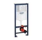 Инсталляция для унитаза Grohe Rapid SL с кнопкой Grohe Skate Air, хром, 38536001+38505000 — изображение 6