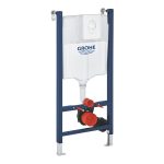 Инсталляция для унитаза Grohe Rapid SL 38719001 с кнопкой белой
