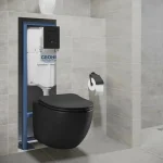 Инсталляция для унитазов Grohe Solido 38811KF0 3 в 1 с черной кнопкой смыва — изображение 2