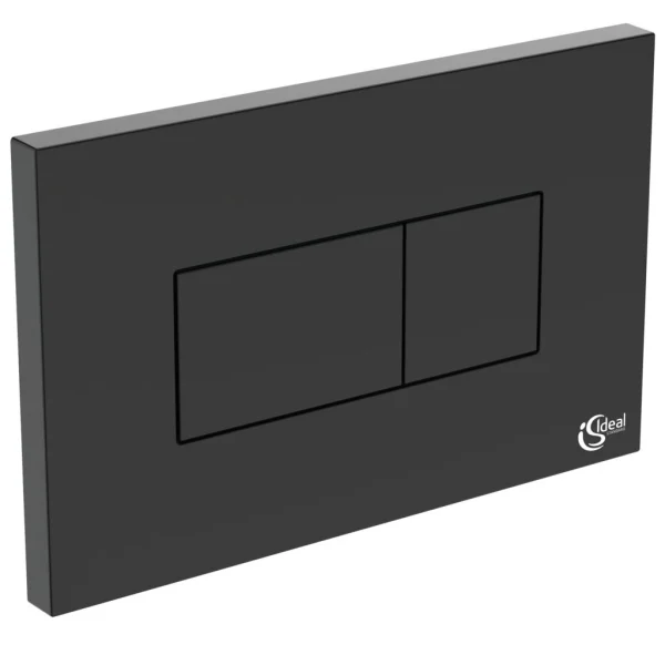 Кнопка смыва пневматическая Ideal Standard ProSys Solea P2 R0110A6 черная