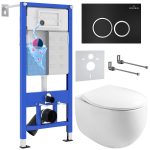 Комплект инсталляции с унитазом 6 в 1 Roxen StounFix Dual Fresh 964010 (состоит из: 710200, Santi 410260B, 530170-01)