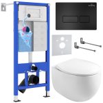 Комплект инсталляции с унитазом 6 в 1 Roxen StounFix Dual Fresh 964195 (состоит из: 710200, Caspia 410280B, 530170-01)