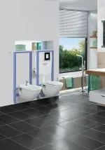 Система инсталляции для унитазов Grohe Rapid SL 4 в 1 с кнопкой смыва 38536001 + 38732000 + 37131000 — изображение 2