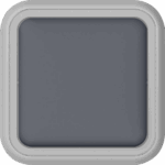 Переключатель 1-клавишный накладной, цвет серый, IP55, серия W55