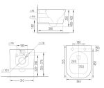 Комплект инсталляции с унитазом 6 в 1 Roxen StounFix Dual Fresh 966786 (состоит из: 710200, Caspia 410280DG, 530145-01) — изображение 17