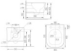 Комплект инсталляции с унитазом 6 в 1 Roxen StounFix Dual Fresh 616329 (состоит из: 710200, Steel 420280G, 530135-01) — изображение 17