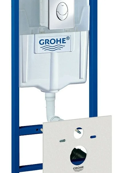 Система инсталляции для унитазов Grohe Rapid SL 4 в 1 с кнопкой смыва 38536001 + 38505000 + 37131000