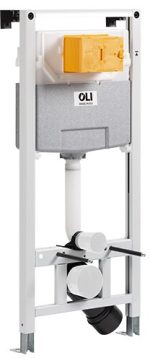 Инсталляция для унитаза OLI120 099949 + клавиша смыва Slim белая 659041 — изображение 5
