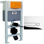 Инсталляция для унитаза OLI Expert 82 + клавиша смыва Iplate хром 670004