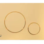 Клавиша смыва AlcaPlast M675 золото