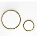 Клавиша смыва AlcaPlast M775 белый/золотой
