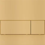 Кнопка смыва AlcaPlast ALCA M57-G-M матовое золото