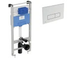Комплект инсталляции Ideal Standard с клавишей хром R020467+R0121AA