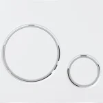 Кнопка смыва AlcaPlast ALCA M770 белая