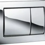 Кнопка смыва механическая OLI Metal Dual 656004 сталь хром (антивандальная)