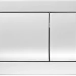 Кнопка смыва механическая OLI Metal Dual 656006 сталь хром матовый (антивандальная)