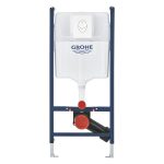 Инсталляция для унитаза Grohe Rapid SL 38719001 с кнопкой белой — изображение 4