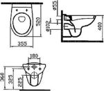 Инсталляция с унитазом Vitra Norm Fit 9773B099-7207, крышка микролифт, быстросъемная, клавиша хром, комплект — изображение 6