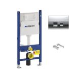 Инсталляция для унитаза Geberit Duofix Delta 111.153.00.1 3 в 1 с кнопкой смыва Delta 50 хром