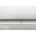 Кнопка смыва AlcaPlast M1722 хром матовый