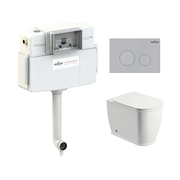 Комплект инсталляции и унитаза 4 в 1 Lavinia Boho Relfix Bell Pro 77060211
