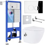 Комплект инсталляции с унитазом 6 в 1 Roxen StounFix Dual Fresh 926249 (состоит из: 710200, Santi 410260СН, 530185-01Х)