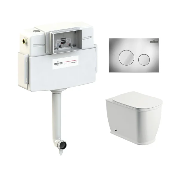 Комплект инсталляции и унитаза 4 в 1 Lavinia Boho Relfix Bell Pro 77060210