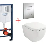 Комплект: инсталляция grohe 38772001 + унитаз Lavinia Boho One Rimless 3302004R