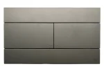 Кнопка смыва механическая OLI Slim 010216 серая soft-touch