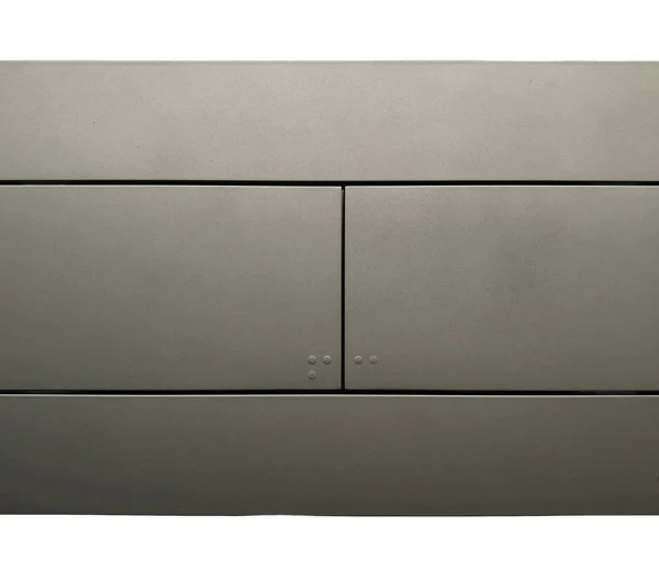 Кнопка смыва механическая OLI Slim 010216 серая soft-touch