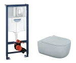 Комплект: инсталляция grohe 38772001 + унитаз Bocchi V-Tondo 1416-001-0129