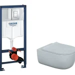 Комплект: инсталляция grohe 38772001 + унитаз Bocchi V-Tondo 1416-001-0129