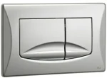 Кнопка смыва механическая OLI River Dual 638506 хром матовый
