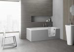 Акриловая ванна Polimat Avo 140x70 с дверью — изображение 5