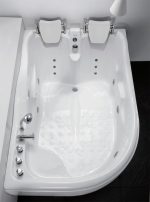 Гидромассажная ванна Gemy G9083 B 180x121, правая — изображение 2