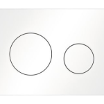 Панель смыва TECE Loop, 22x15 (пластик) Белый матовый