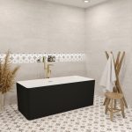 Акриловая ванна Wellsee Pure BY Wellsee 166x77, отдельностоящая, белый глянц., черный матов./черный — изображение 5
