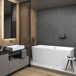 Акриловая ванна Wellsee Pure BY Wellsee 166x77, отдельностоящая, белый глянцевый, белый матов. мрамор/белый — изображение 2